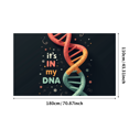 thumbnail image 3 of Colorful Design DNA Theme Decorative Element Science Banner for Classroom Decoration Educational Display Science Fair, 3 of 7