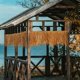 thumbnail image 2 of Simulated Straw Roof PE Retardant Artificial Thatch Decoration Garden Patio Cover, 2 of 4