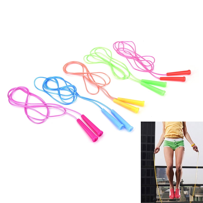 1x speed wire skipping adjustable jump rope fitness sport exercise cross fit B$ 