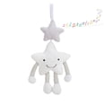 thumbnail image 2 of Juguete Colgante De Carillón De Viento Con Estrella De Cinco Puntas Blanca, Juguete Colgante Para Cama De Cochecito De Bebé, Juguete De Peluche Methold FN002079-00, 2 of 6