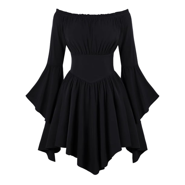 Disfraz Scarlet Darkness de bruja gótica para Halloween para mujer