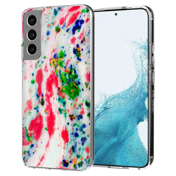 TalkingCase Thin Slim Case Compatible for Samsung Galaxy S22 5G, Pastel Gradient 17 Print, Lightweight, Flexible, Soft, USA
