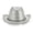 Silver, variant on 9-15 Years Light Up Cowboy Hat for Kids Boys Girls Sparkly LED Flashing Western Disco Cowgirl Hats for Halloween Theme Birthday Party Hot Pink
