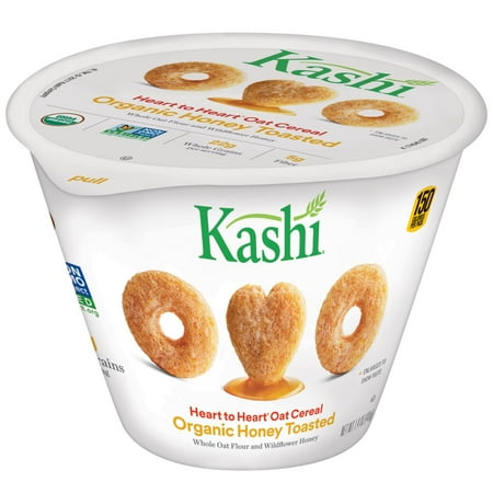 Kashi Honey Toasted Oat Breakfast Cereal, Bulk Size, 1.05 lb Case, 12 Count