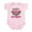Petal Pink, variant on CafePress - 100% Sweet Watermelon Infant Bodysuit - Baby Light Bodysuit, Size Newborn - 24 Months