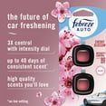 thumbnail image 2 of Febreze Car Air Freshener, Odor-Fighting Auto Clip, Cherry Blossom Scent, .07 Fl oz, 2 Count, 2 of 12