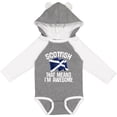 thumbnail image 3 of Inktastic Scottish Pride Scotland Flag Boys or Girls Long Sleeve Baby Bodysuit, 3 of 5