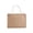 colorC, variant on Burlap Tote Bags Blank Jute Beach Handbag Gift Bags with Handle (S)