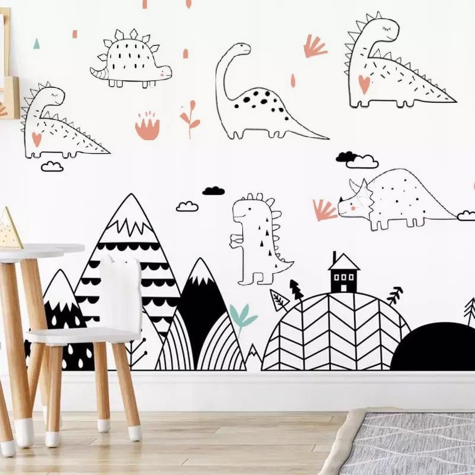 Dinosaur Wall Art Stickers for Kids Dinosaur Decor, Wall Decals for