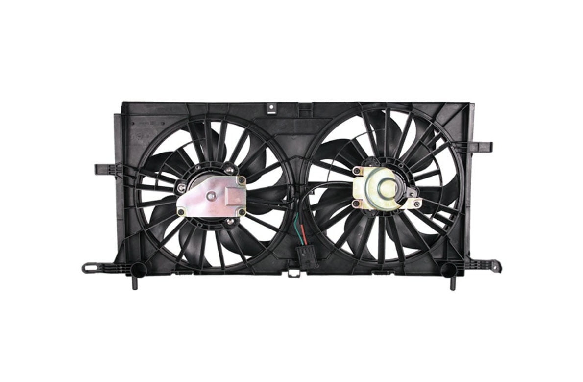 Dual Radiator Cooling Fan Assembly for Montana SV6 Relay Terraza Uplander 3.5L