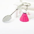 thumbnail image 3 of Colgante de Llavero de Bádminton de Metal de 4,1 Pulgadas para Recuerdos de Adorno de Juguete para Niños, 3 of 8