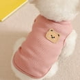 thumbnail image 2 of Pet Solid Pullover Sweater - Cute Autumn Winter Dogs Shirts - Soft Puppy Apparel - 5 Sizes - Polyester - Warm, 2 of 5