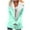 Mint Green, variant on Winter Warm Caots for Womens Fashion Plus Size Zip Up Composite Plush Button Lapels Jacket Outwear Coat Gifts for Womens