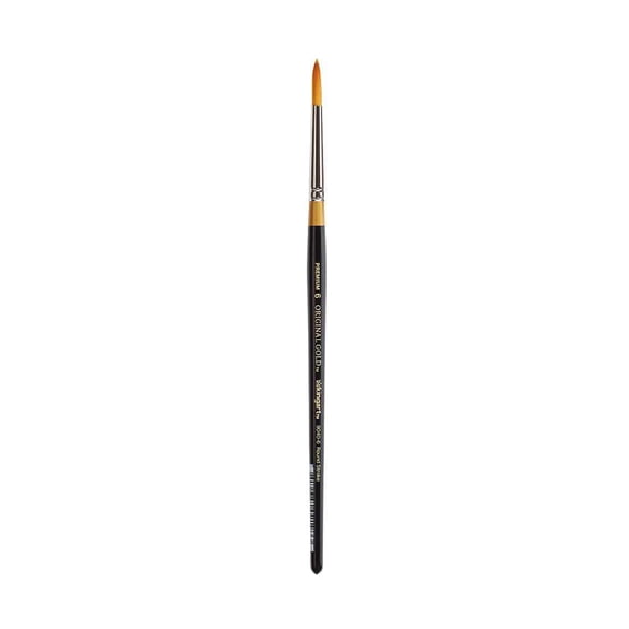Original Gold® 9040 Round Stroke™ Series Artist Brushes, Premium Golden Taklon,  All Media