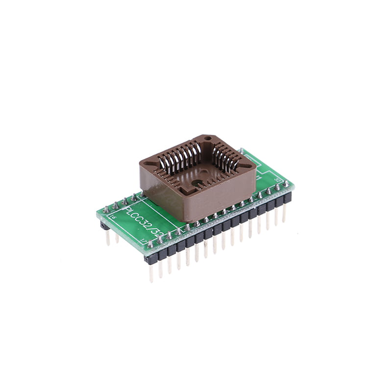 Plcc32 to dip32 programmer adapter ic socket converter module PLCA 