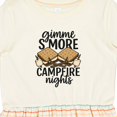 thumbnail image 4 of Inktastic S'more Campfire Nights Girls Toddler Dress, 4 of 5