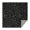 Math Equations Geometry, variant on Math Equations Pi Symbols Black Pattern Square Tablecloth,Waterproof Square Table Cover,Wipeable Spillproof Washable Table Cover for Home Kitchen Party Decor 42"X42"(107x107cm)