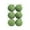 Green, variant on 6PCS Velvet Christmas Ornaments Set - 2.36" Flocked Xmas Balls, Neutral Holiday Decor for Tree, Wedding & Party