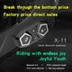 thumbnail image 3 of Auriculares Bluetooth para Casco de Motocicleta X11, Resistentes Al Agua IPX6, Reproductor de Música, Batería de 50 Horas de Duración, Auriculares con Cancelación de Ruido, 3 of 5