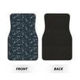 thumbnail image 2 of Vsdgher Romantic Eiffel Tower Car Foot Mat Set of 4 Pieces Universal Floor Liner Car Accessories Fits Most Cars, Trucks, Vans, sedans, SUV, 2 of 7
