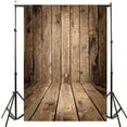 thumbnail image 2 of ABPHOTO Polyester Photography Background Backdrop Classic Fashion Wood Wooden Photography Backdrop Ideal for Newborn Children Baby 5x7 FT, 2 of 3