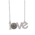 thumbnail image 1 of Mur Gris Étoile de Mer Science Nature Image Amour Collier Pendentif Bijoux, 1 of 3