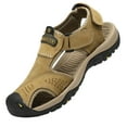 thumbnail image 2 of Azrian Outdoor Men'S Leather Non-Slip Anti-Kick and Anti-Collision Beach Sandals, 2 of 3