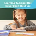 thumbnail image 3 of VUSIGN 26 Pack  Number Line Dry Erase Boards, Double Sided Writable and Erasable Math White Board for Kids, Students, Classroom and Home, 11.8” x 4”, 3 of 7
