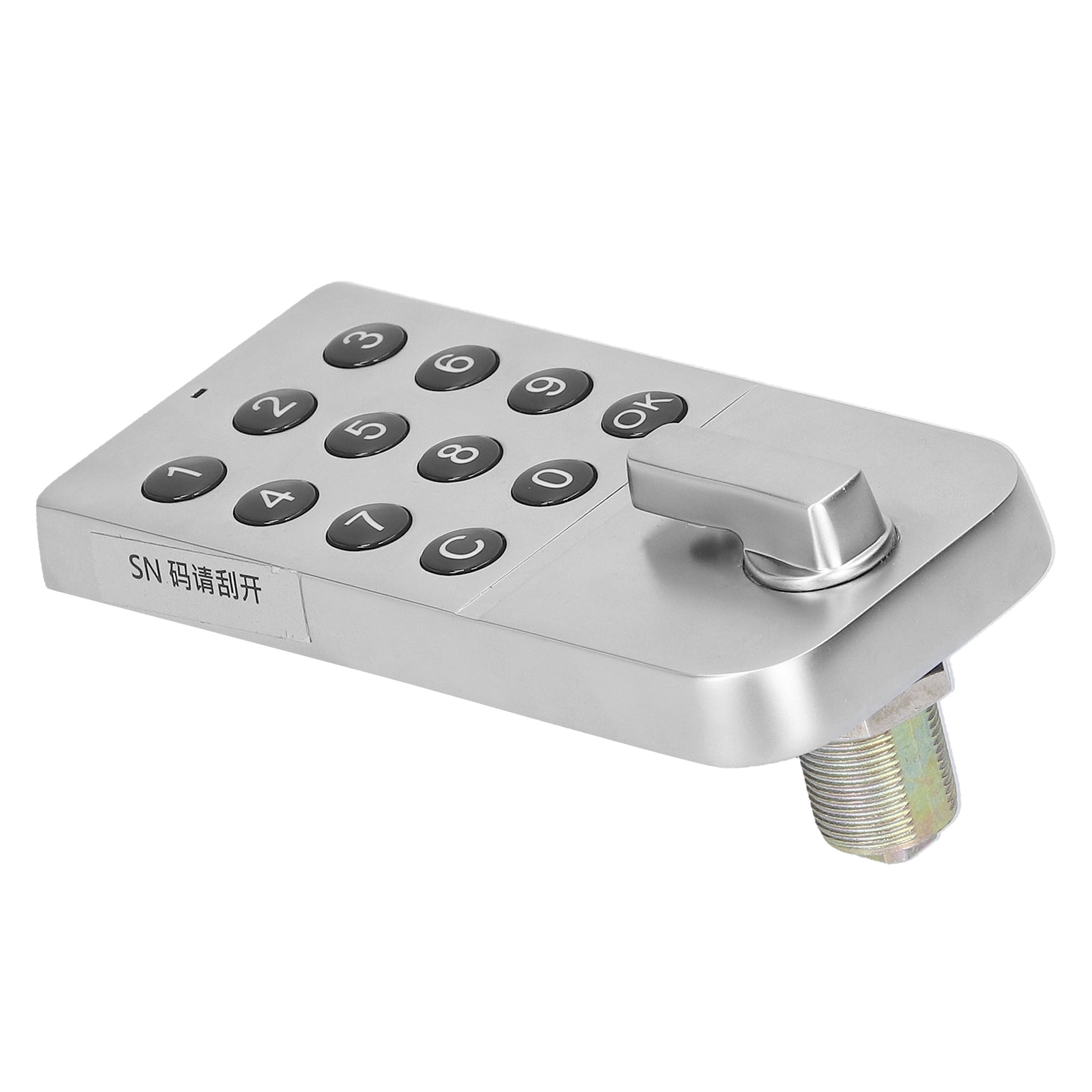 YAHHU Cabinet Password Lock Electronic Keyless Drawer Wardrobe Security Digital Anti Theft Smart Lock 7.87 inches / 20 cm