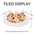 thumbnail image 5 of Leaves Chic Chiffon Summer Beach Dresses for Women, 5 of 6