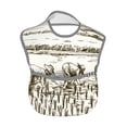thumbnail image 2 of Susaid Rice Harvest Print Bibs for Babies Toddlers Adjustable Waterproof Free Soft Durable Bibs for eating with Large Pocket Food Catcher, 2 of 8