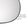 thumbnail image 4 of Reemplazo de vidrio del espejo retrovisor derecho del lado del pasajero, convexo, calefaccionado, blanco, adecuado para Renault CLIO TWINGO, 4 of 6