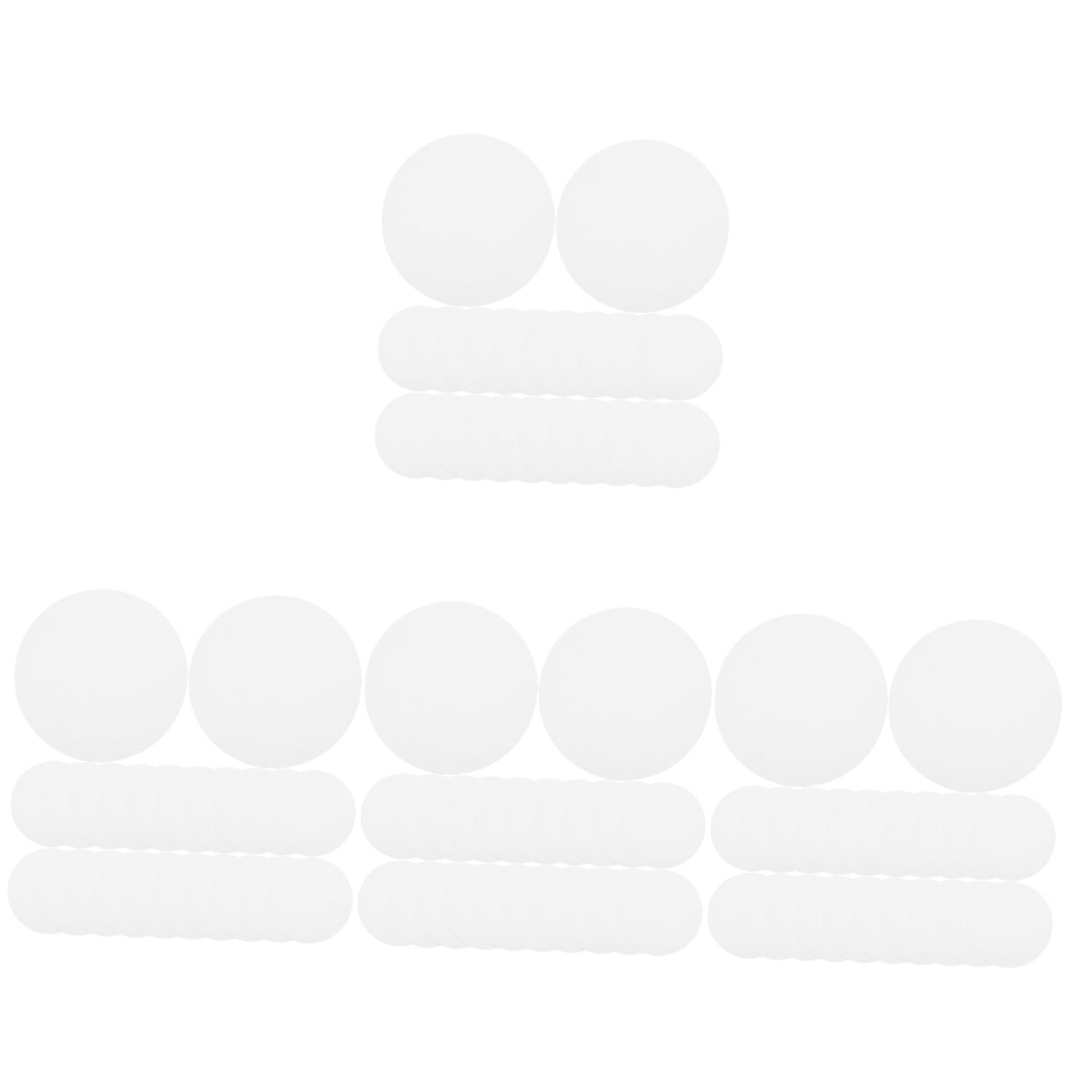 MLINS 160 Sheets Round Graffiti Cardboard Painting Paperboard Drawing Hardboards for Art and Craft Projects
