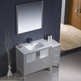 thumbnail image 5 of Fresca Torino 48" Gray Oak Modern Bathroom Vanity w/ Side Cabinet & Integrated Sink, 5 of 5
