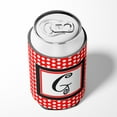 thumbnail image 4 of Letter G Initial  - Red Black Polka Dots Can or Bottle Hugger, 4 of 5