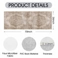 thumbnail image 3 of Kitchen Runner Rug 2x6 ft Washable Non Slip Soft Low Profile Farmhouse Vintage Rug for Entryway, Hallway, Laundry Room, Bedroom, Brown, 3 of 6