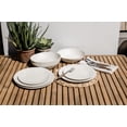 thumbnail image 6 of Organic NewWave Melamine Salad Plate - Cream - 8.5" - Set of 6, 6 of 6
