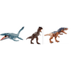 NEW COMBO Jurassic World Real Feel Mosasaurus + Jurassic World Camp Cretaceous Control ‘N Conquer Carnotaurus Toro Large Dinosaur + Jurassic World Siats Meekerorum Massive Biters Larger-Sized Dinosaur