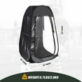 thumbnail image 2 of Sports Tent Pop Up Shelter, 1 Person All Weather Tents for Outside Sports, Waterproof Windproof Rain Pod,  Setup Clear Pop Up Shelter for Soccer, Baseball, Fishing, 2 of 6