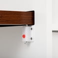 thumbnail image 1 of HORIZON Kitchen Island with Casters, Extendable Dining Table with Led Lighting, Kitchen Table with Power Strips, Buffet Table, or Bar Table for The Kitchen and Dining Room (Creamy White + Walnut), 1 of 35