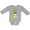 AC-Heather Grey, variant on Inktastic Alien Abduction Boys or Girls Long Sleeve Baby Bodysuit