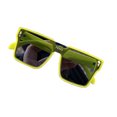 thumbnail image 5 of Gafas de sol verdes para hombre, moda masculina, personalidad vanguardista, tiro callejero, gafas de sol negras integradas, gafas a prueba de sol para mujer, 5 of 5