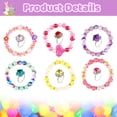 thumbnail image 4 of 12 Pack Prefilled Easter Eggs With Dolls And Bracelets, Easter Basket Stuffers And Party Favors For Kids And Toddler Girls, 4 of 7