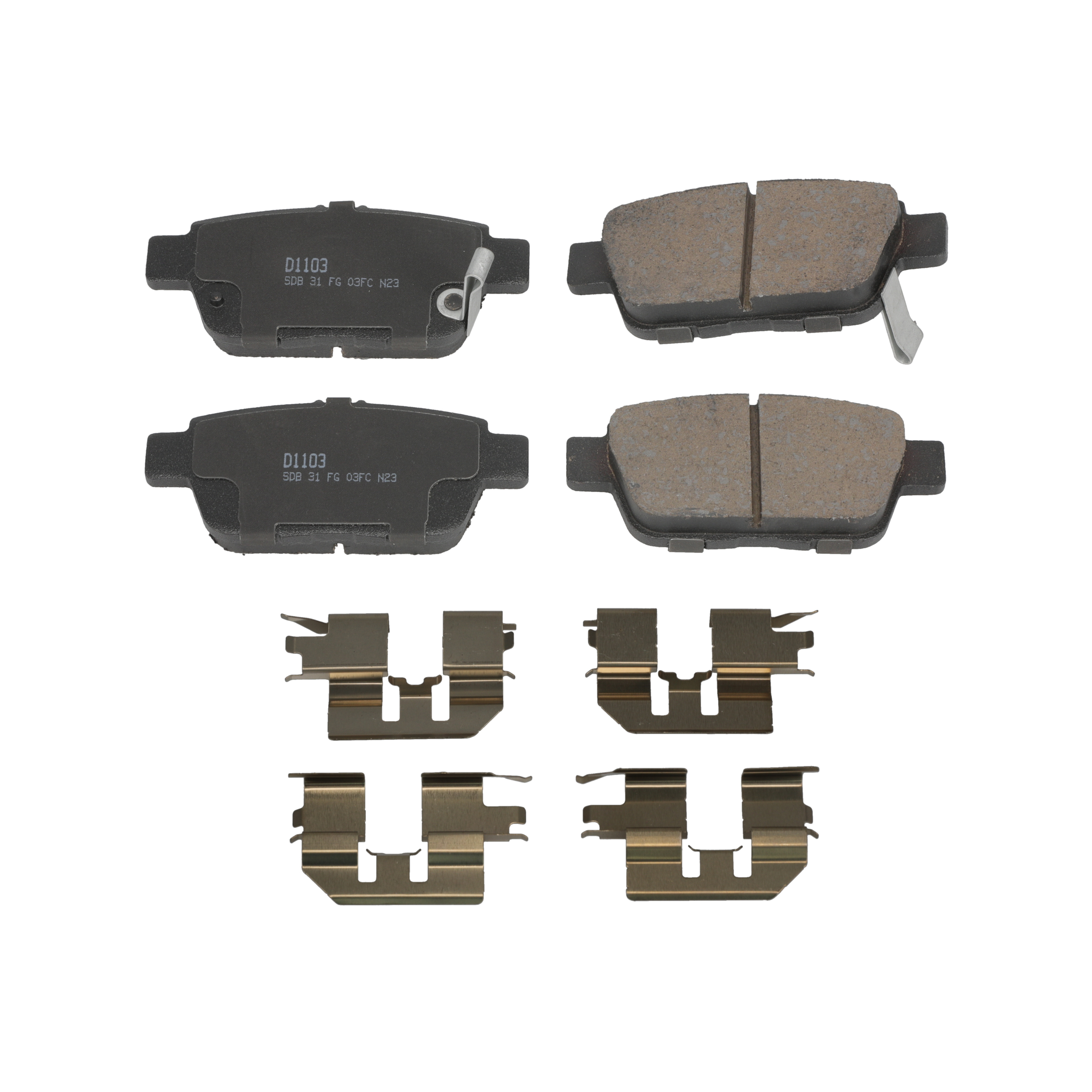Winstop Brake Pad Set, Rear WS.1103.0.C, Honda Ridgeline 2014-2006