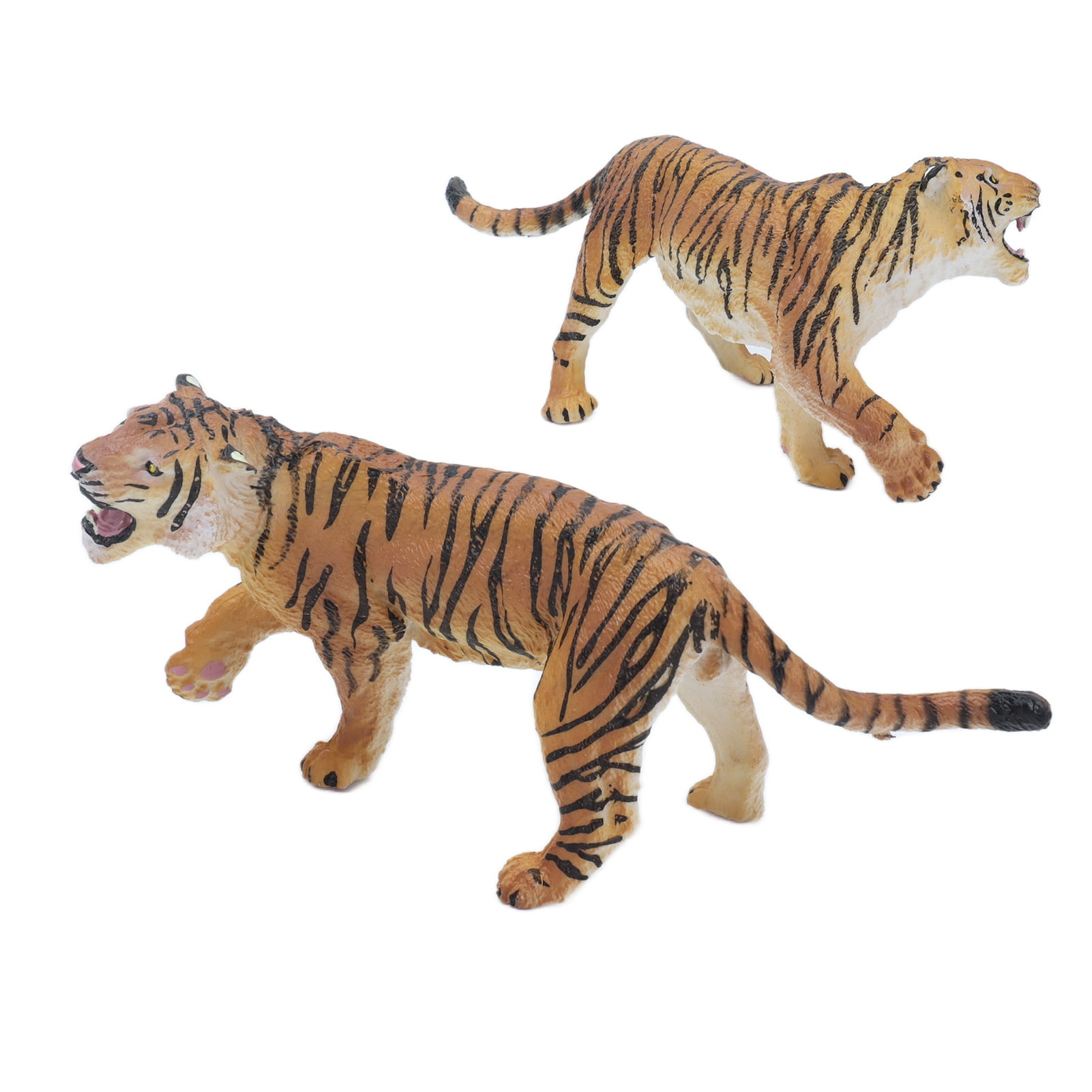 MOJO Wild Cats Collection Male Lion & Bengal Tiger Figurines 2pc New Ships Free! 