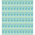thumbnail image 3 of Ambesonne Aqua and Coral Duvet Cover Sets, Striped Jellyfish, 2-Queen, Sea Blue and Pastel Yellow, 3 of 7