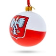 thumbnail image 2 of Poland Coat of Arms Glass Ball Christmas Ornament 3.25 Inches, 2 of 5