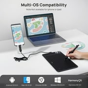 Parblo Intangbo X7 Drawing Tablet 7.2 x 4.5 Digital Graphic Tablets with Mode Switch, 6 Customised Keys, Battery-Free Stylus S01 Art Tablet for Art Digital Design, Work with Window/Mac, Android