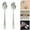 Spoon+Slotted Spoon, variant on FXMLRLK 1Pc Basting Spoons | Stainless Steel Stirring and Basting Spoon for Home and Commercial Kitchens | Dishwasher Safe