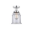 thumbnail image 3 of Innovations Lighting  Edison Canton - 1 Light 6" Semi-Flush Mount Clear/Polished Chrome, 3 of 5